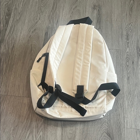 Cream Backpack with Black Accents main image 5